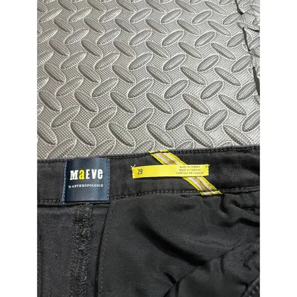 Maeve Black Wide Leg Jeans - Picture 3 of 9